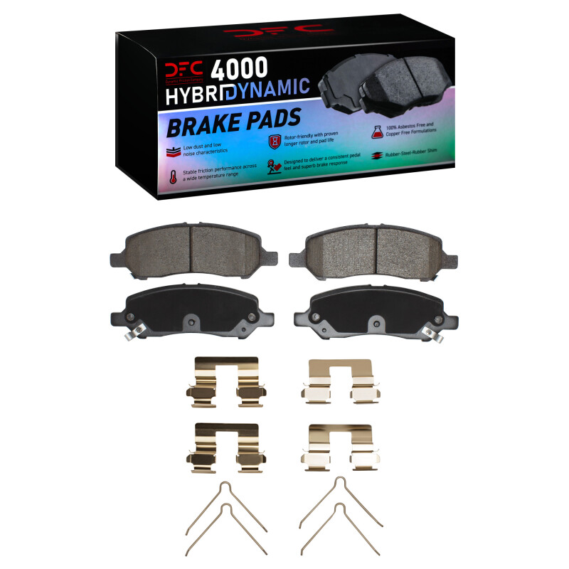 DFC HybriDynamic Brake Pads Hrdwr Kit