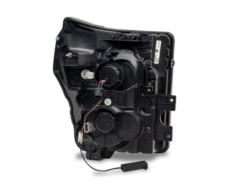 Raxiom 11-16 Ford F-250 Super Duty LED Projector Headlights - Black Housing (Clear Lens) thumbnail 3