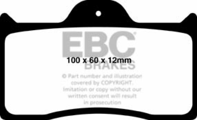 EBC Brakes Bluestuff Street and Track Day Brake Pads thumbnail 5