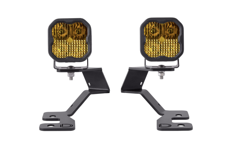 Diode Dynamics 2021 Ford Bronco SS3 LED Ditch Light Kit - Sport Yellow Pro Combo thumbnail 2