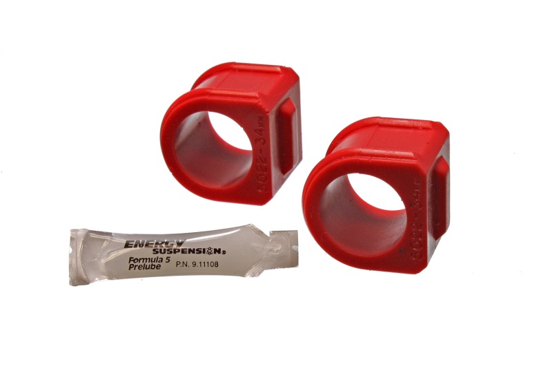 Energy Suspension 82-92 Chevy Camaro/Firebird/Trans Am Red 30mm Front Sway Bar Bushing Set thumbnail 3