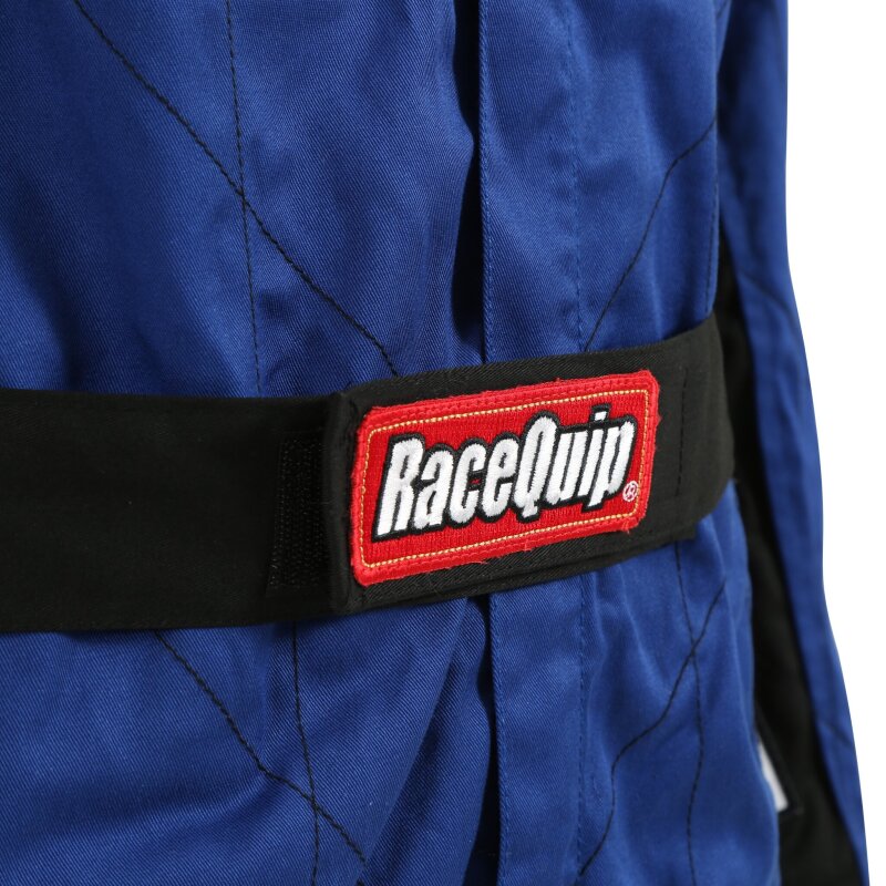 RaceQuip Blue Chevron-1 Suit - SFI-1 Medium thumbnail 2