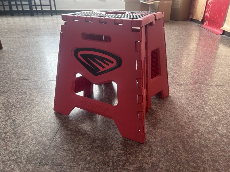Cycra Fold Up Motostand Red  W/Decal