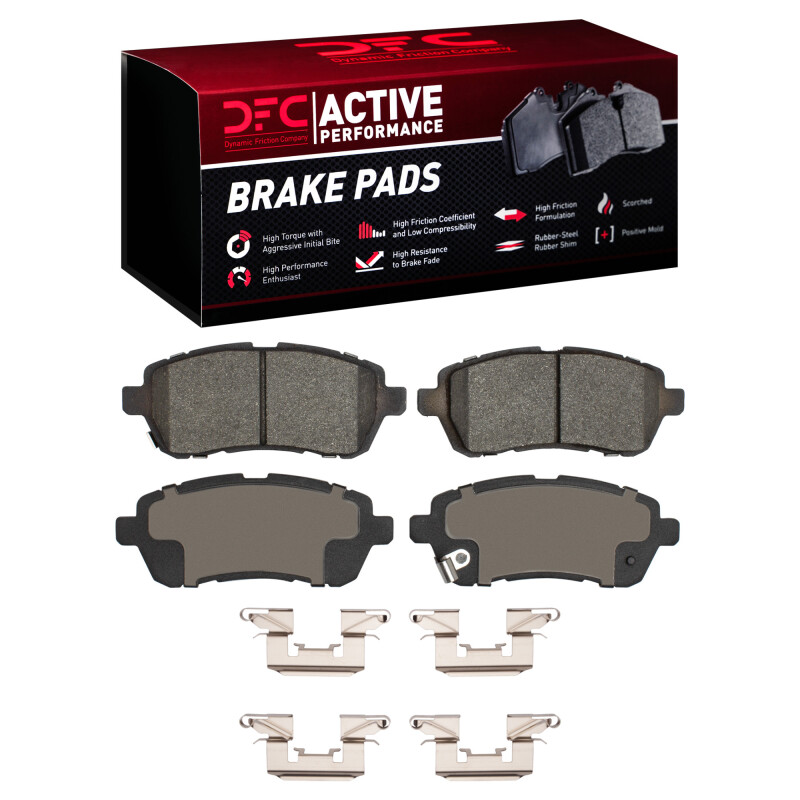 DFC Active Perform Pads and Hardware Kit