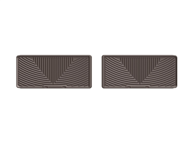 WT Rubber Mats - Rear - Cocoa