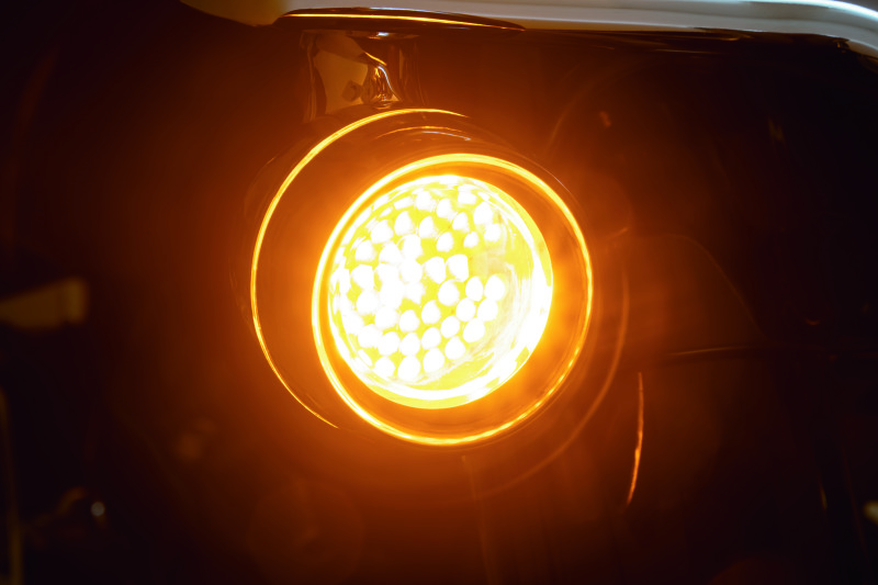 Kuryakyn Luminez L.E.D. Front Turn Signal Insert 1157 Amber thumbnail 3
