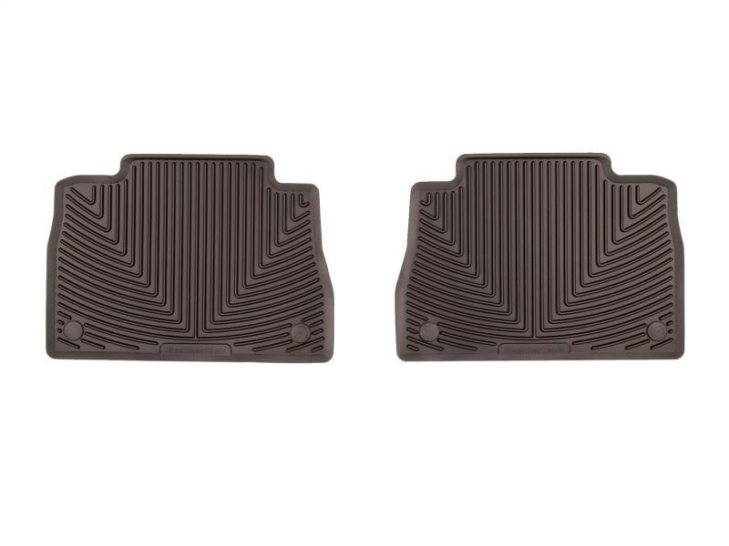 WT Rubber Mats - Rear - Cocoa