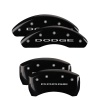 MGP 4 Caliper Covers Engraved Front & Rear With out stripes/Dodge Black finish silver ch thumbnail 8