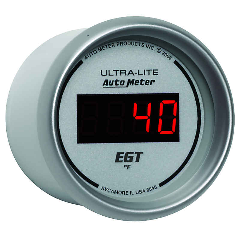 Autometer Ultra-Lite 52MM 0-2000 Degree Digital Pyrometer thumbnail 5