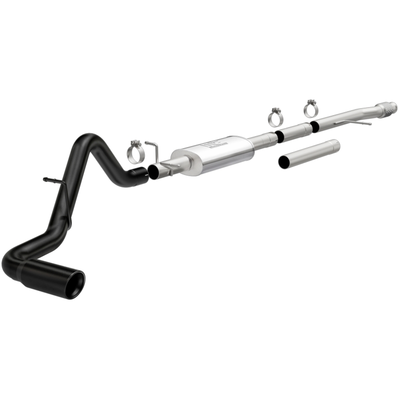 MagnaFlow 2019 Chevy Silverado 1500 V8 5.3L / V6 4.3L Street Series Cat-Back Exhaust w/ Black Tip thumbnail 3