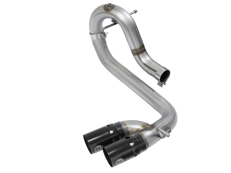 aFe Rebel Series DPF-Back 3in Side Exit SS Exhaust w/ IC Black Tip 2016 GM Colorado/Canyon 2.8L (td) thumbnail 2