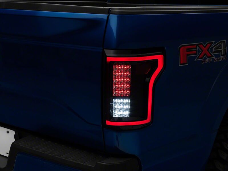 Raxiom 15-17 Ford F-150 LED Tail Lights- Black Housing- Clear Lens thumbnail 2