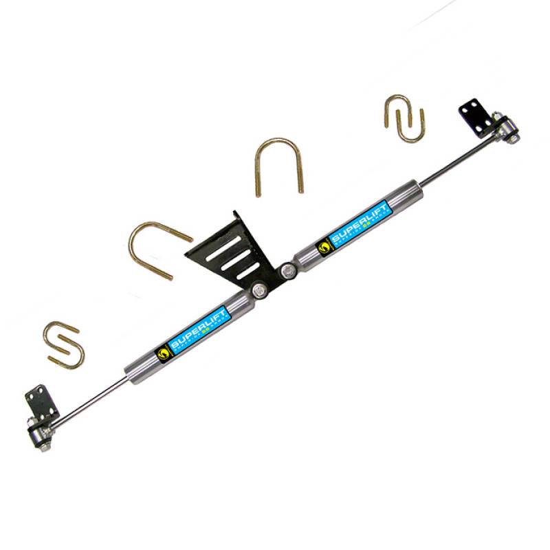 High Clearance Dual Steering Stabilizer Kit - SL SS Bilstein (Gas)-07-18 Jeep JK
High Clearance Dual Steering Stabilizer Kit-SL SS Bilstein (Gas)-07-18 Jeep JK