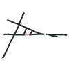 RaceQuip Black Triangle Roll Cage Net thumbnail 3