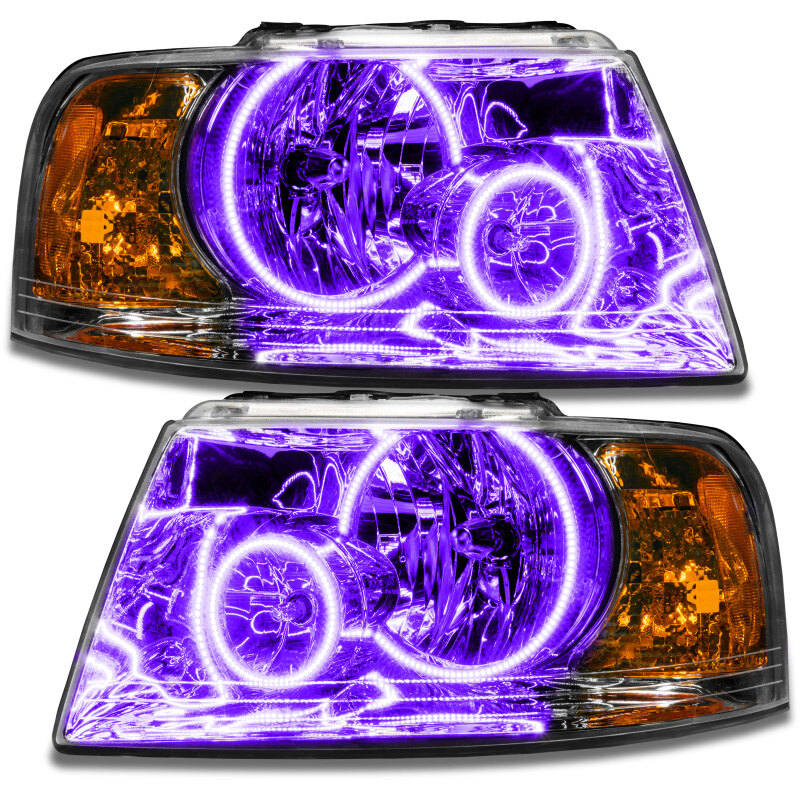 Oracle 03-06 Ford Expedition SMD HL - Chrome - ColorSHIFT w/o Controller