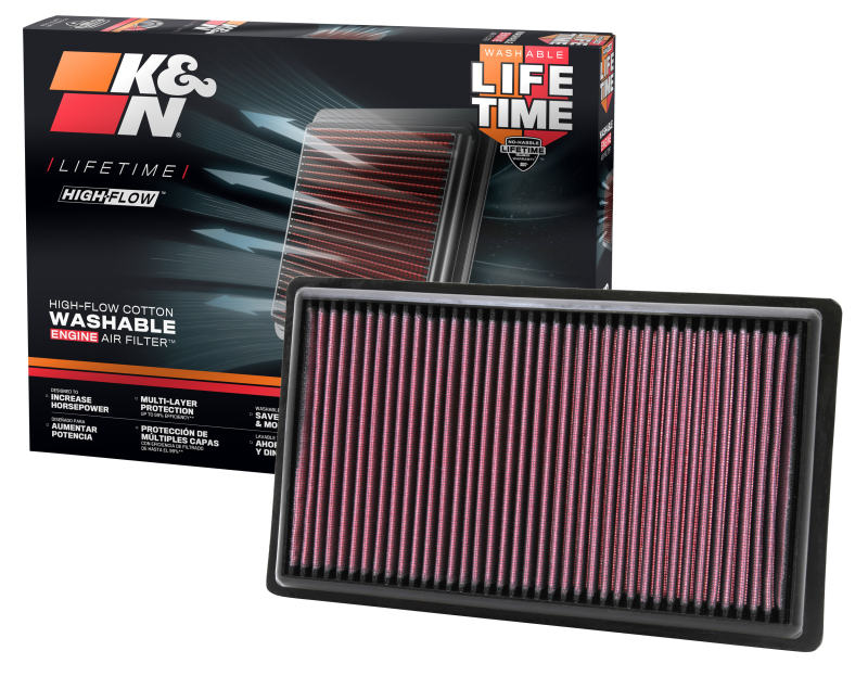 K&N Replacement Air Filter FORD EXPLORER/SPORT TRAC 06-10; MERCURY MOUNTAINEER 06-09