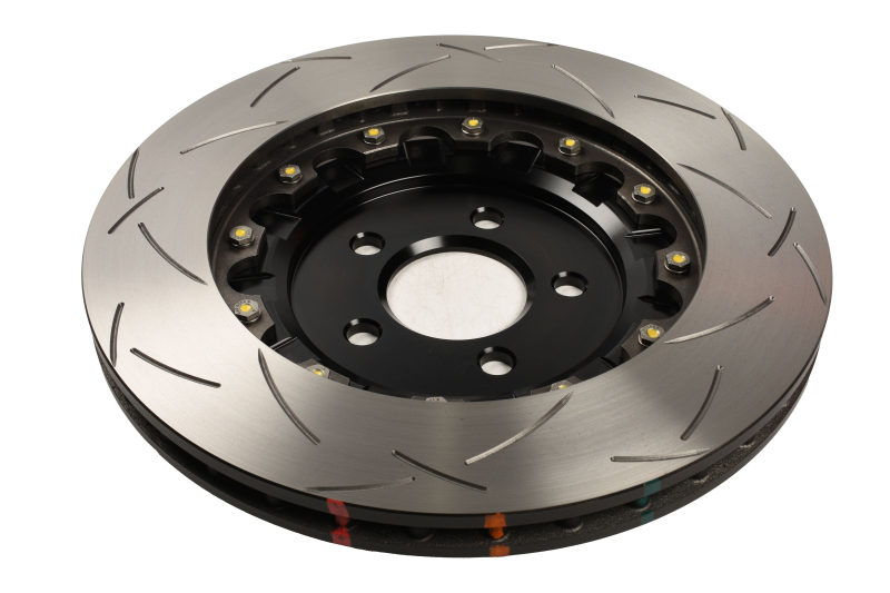 DBA 24-26 Ford Mustang (390mm Front Rotor) Rear 5000 Series Slotted Rotor (w/Black Hat) thumbnail 2