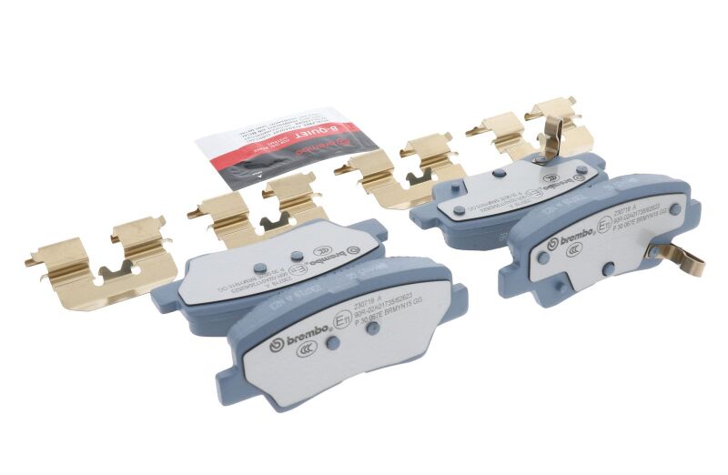 Brembo OE 17-21 Hyundai Ioniq Brake Pad - Rear thumbnail 8