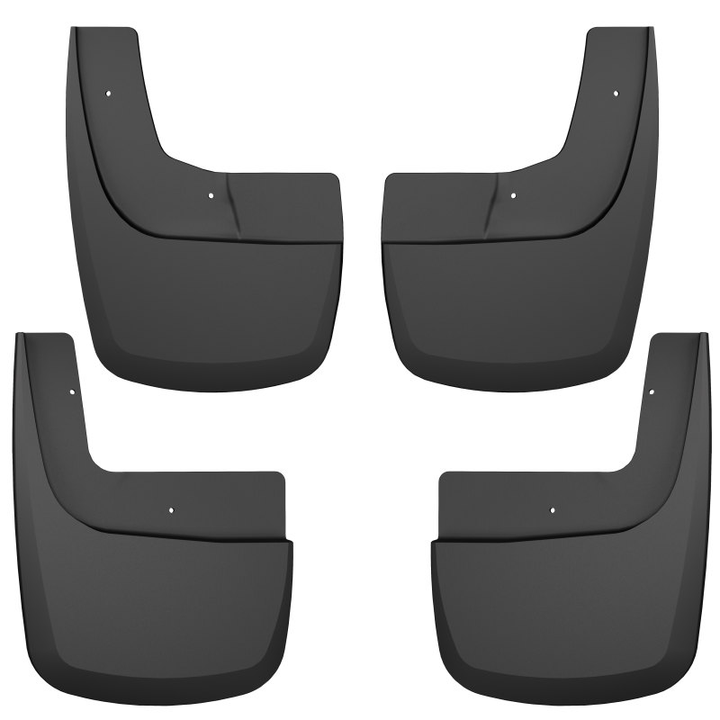 Husky Liners 21-23 Ford F-150 Raptor SuperCrew CC Front & Rear Mud Guards - Black thumbnail 4