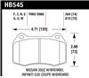 HAWK HPS 5.0 Brake Pad Sets