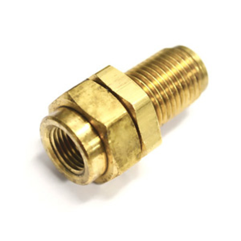Airline Fitting, Bulkhead, 1/8" NPT to 1/4" Airline