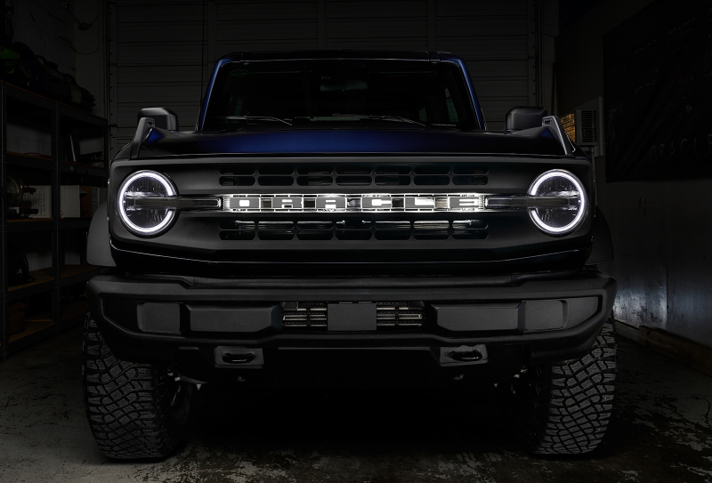 Oracle 2021 Ford Bronco DRL Upgrade w/ Halo Kit - ColorSHIFT w/ No Controller thumbnail 4