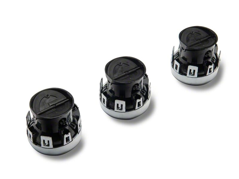 Raxiom 15-23 Ford Mustang Axial Series LED Color Changing Air Vent Outlets thumbnail 2