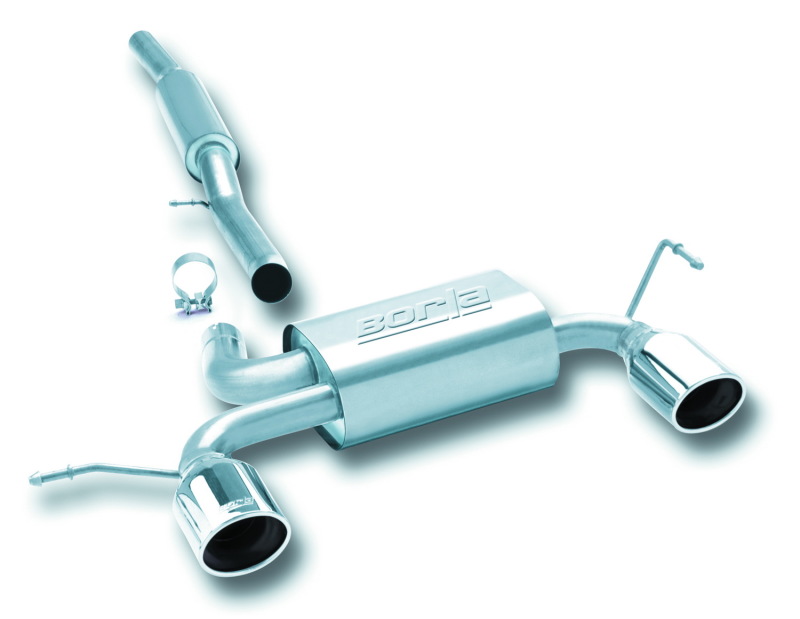 Borla 01-06 Audi TT Quattro 1.8T 225HP MT AWD 2dr Single Split Rear Exit SS Catback Exhaust thumbnail 5