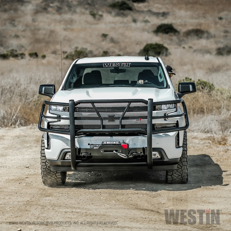 Westin Chevrolet Silverado 1500 19-21 (Excl. 2019 Silverado LD) HDX Winch Mount Grille Guard (1x wes46-23955, 1x wes57-93955A) thumbnail 5