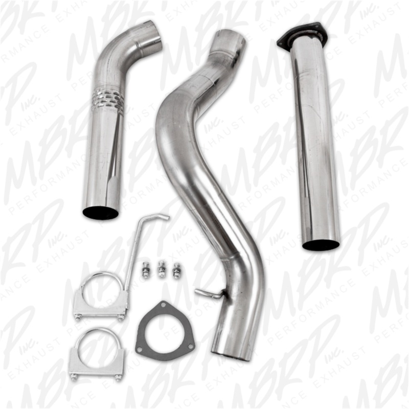 MBRP 07-10 Chevy/GMC 2500/3500 Duramax LMM 4in Filter Back Single Side T409 No Muffler thumbnail 4