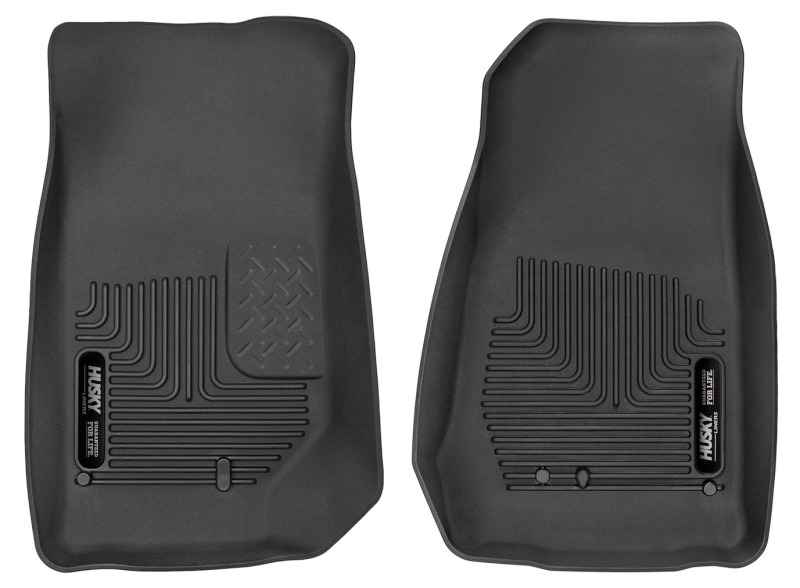Husky Liners 2007-2014 Jeep Wrangler (2Dr/4Dr Unlimited) X-Act Contour Black Front Floor Liners thumbnail 6