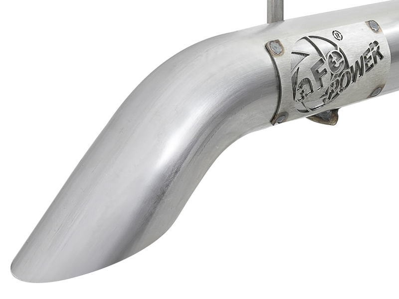 aFe MACH Force-Xp Axle-Back Exhaust System w/No Tip 18-20 Jeep Wrangler L4-2.0T / V6-3.6L thumbnail 6
