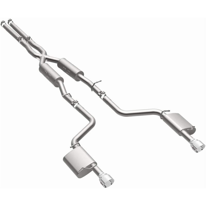 MagnaFlow 19-20 Dodge Charger GT 3.6L V6 Dual Exit Polished Tip Street Series Cat-Back Exhaust thumbnail 9