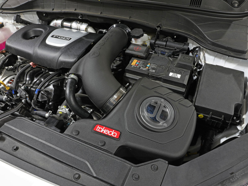 aFe 18-21 Hyundai Kona L4-1.6L (t) Takeda Momentum Cold Air Intake System w/ Pro 5R Media thumbnail 4