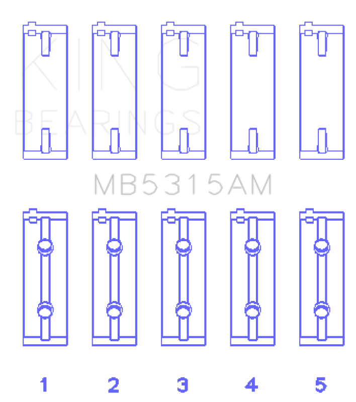 KING Main Bearings