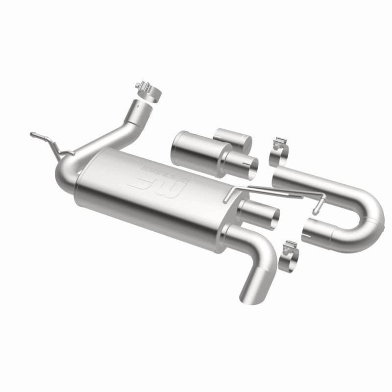 MagnaFlow 07-18 Jeep Wrangler JK Overland Series Axle-Back Exhaust System thumbnail 8