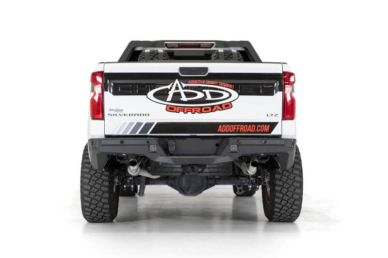 Addictive Desert Designs 2019-2020 Chevrolet Silverado 1500 Stealth Rear Bumper thumbnail 7