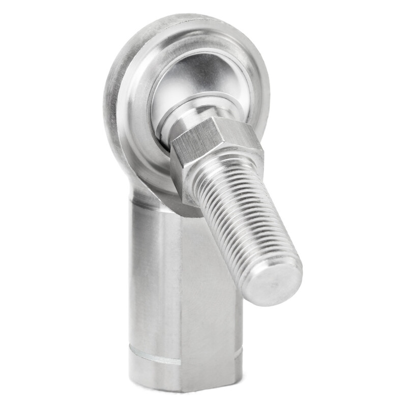 QA1 G Series 2-Pc Rod End - Female/Left Hand - .3125in Bore x 5/16-24 w/Stud - S.S. w/PTFE