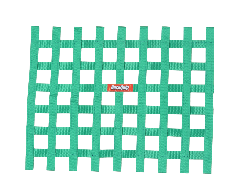 RaceQuip Green Ribbon Window Net thumbnail 2