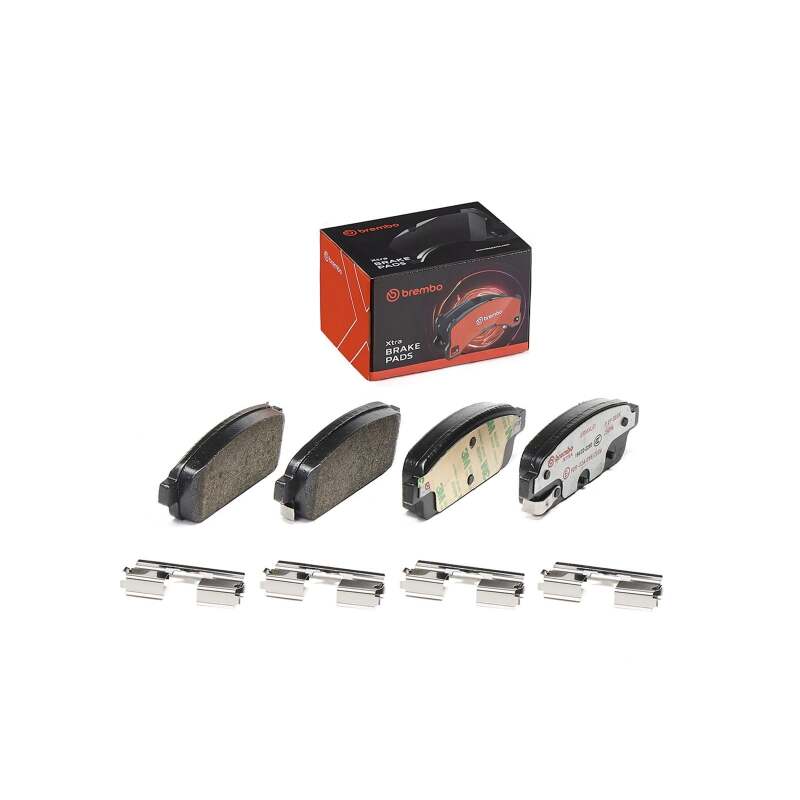 Brembo 11-16 Chevrolet Cruze Premium Xtra Brake Pads - Rear thumbnail 3