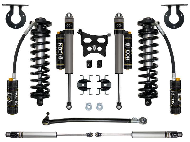 23 FORD F250/F350 2.5-3" STAGE 4 COILOVER CONVERSION SYSTEM