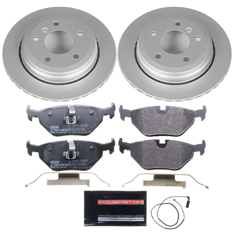 Power Stop 01-05 BMW 325xi Rear Euro-Stop Brake Kit thumbnail 2