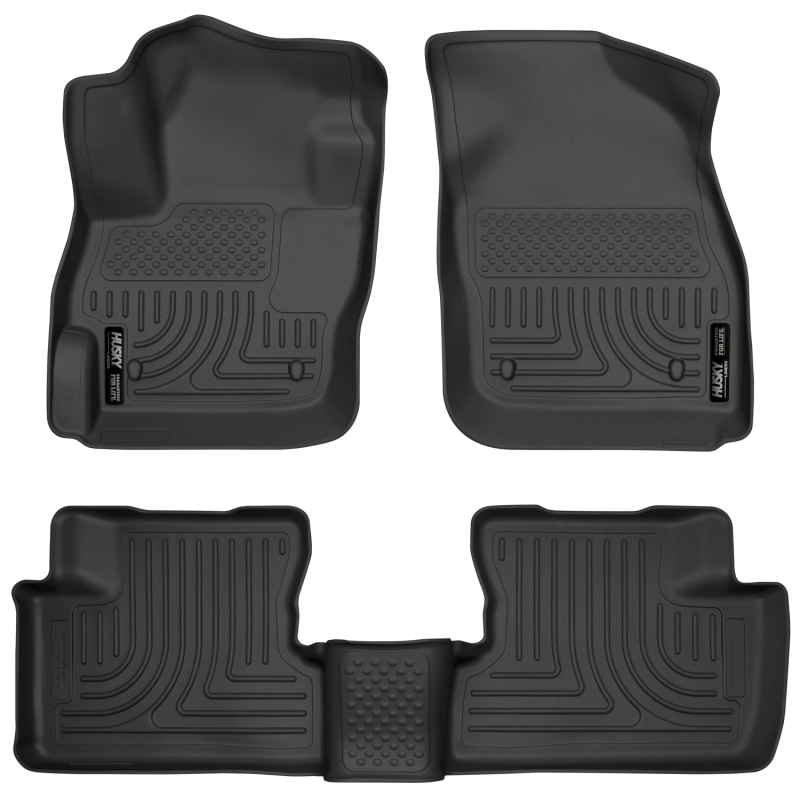 Husky Liners 10-12 Mazda 3 WeatherBeater Combo Black Floor Liners thumbnail 2