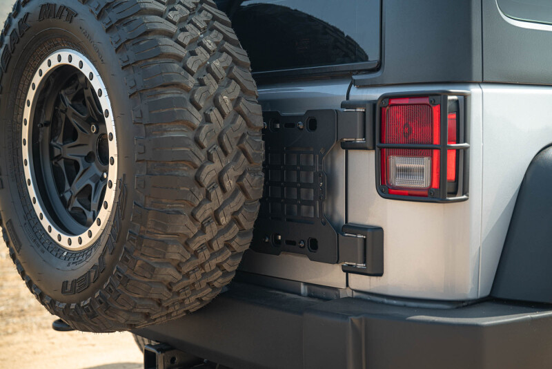 DV8 Offroad 2007-2018 Jeep Wrangler JK Tailgate Reinforcement Molle Panel thumbnail 2