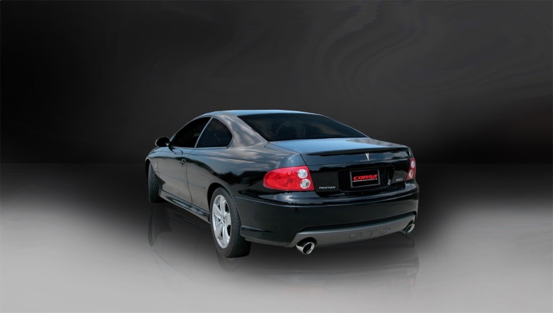 Corsa 2005-2006 Pontiac GTO 6.0L V8 2.5in Sport Cat-Back + XPipe Exhaust Polished Tips thumbnail 5