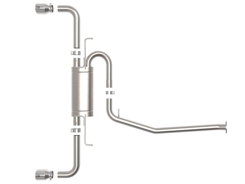 aFe Power 19-21 Toyota RAV4 L4-2.5L Takeda 304 SS Cat-Back Exhaust w/ Polished Tip thumbnail 8