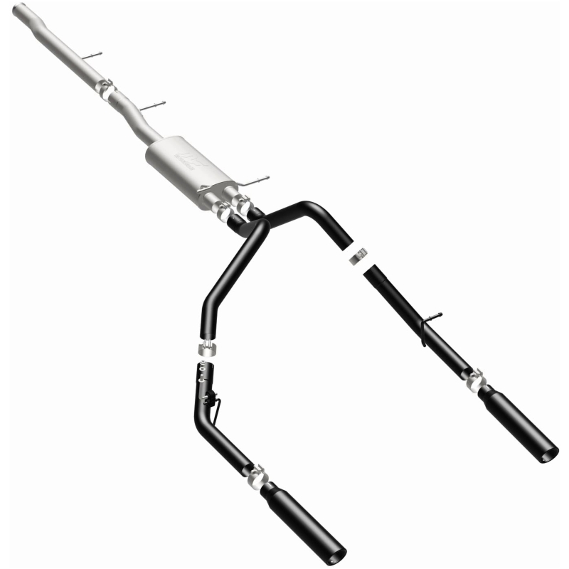 MagnaFlow SYS Cat-Back 3.5in Black Dual Split Rear Tips 10-13 Chevy Silverado / GMC Sierra 5.3L thumbnail 5