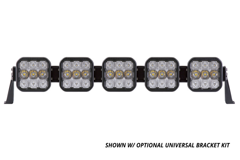 Diode Dynamics SS5 Pro Universal CrossLink 5-Pod Lightbar - Yellow Driving thumbnail 6