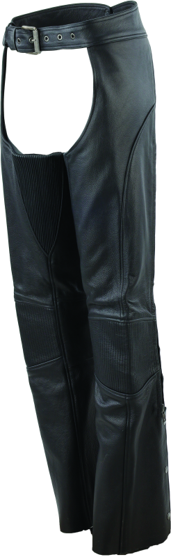 Kuryakyn Leather By River Road Sierra Leather Chaps Black Womens - Small thumbnail 5
