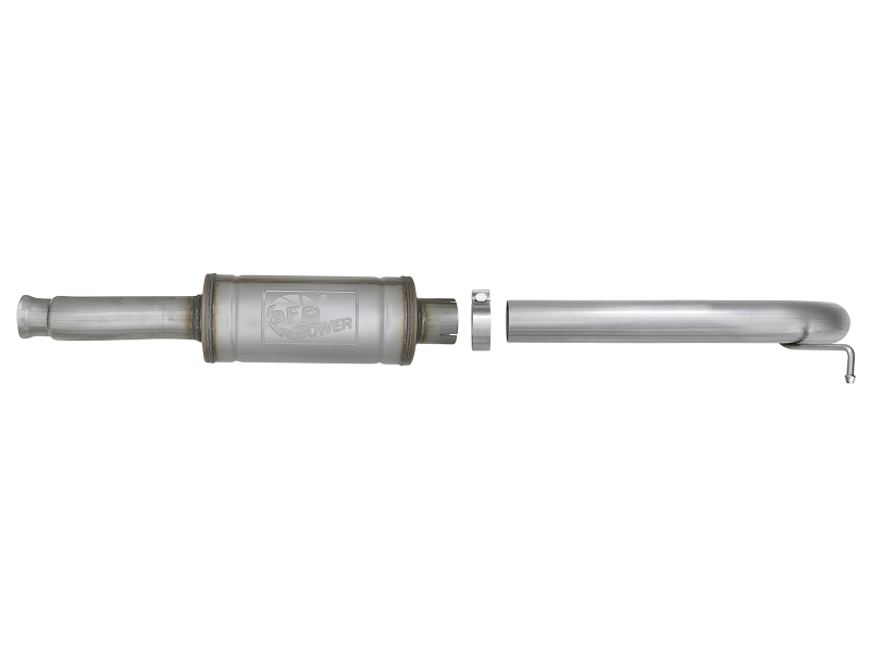 aFe Rock Duster 3in 409 SS Cat-Back Turn-Down Exhaust 2018+ Jeep Wrangler (JL) V6 3.6L thumbnail 8